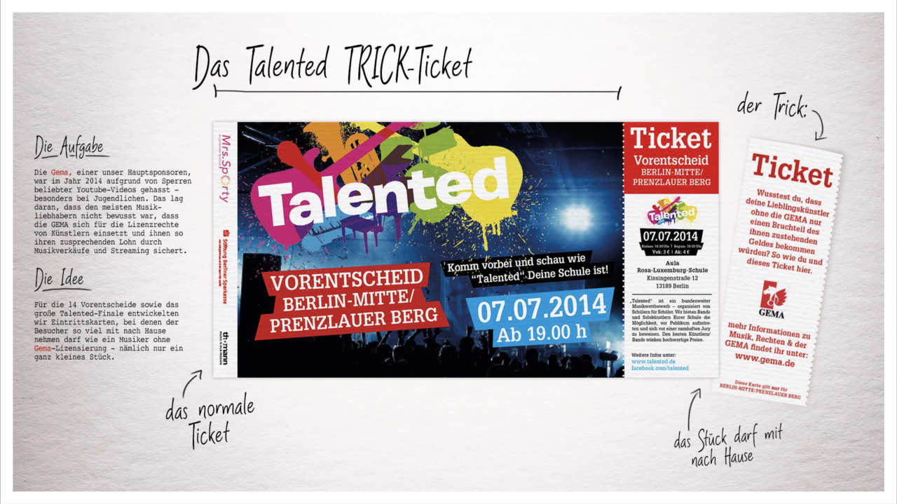 TalentedTrickTicket